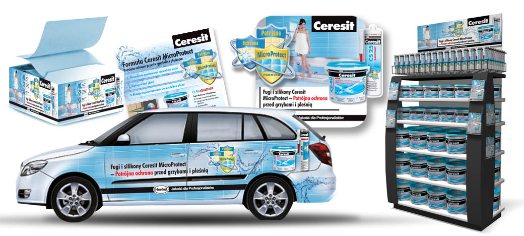 Promocja Ceresit CE40 - agencja reklamowa AXEL